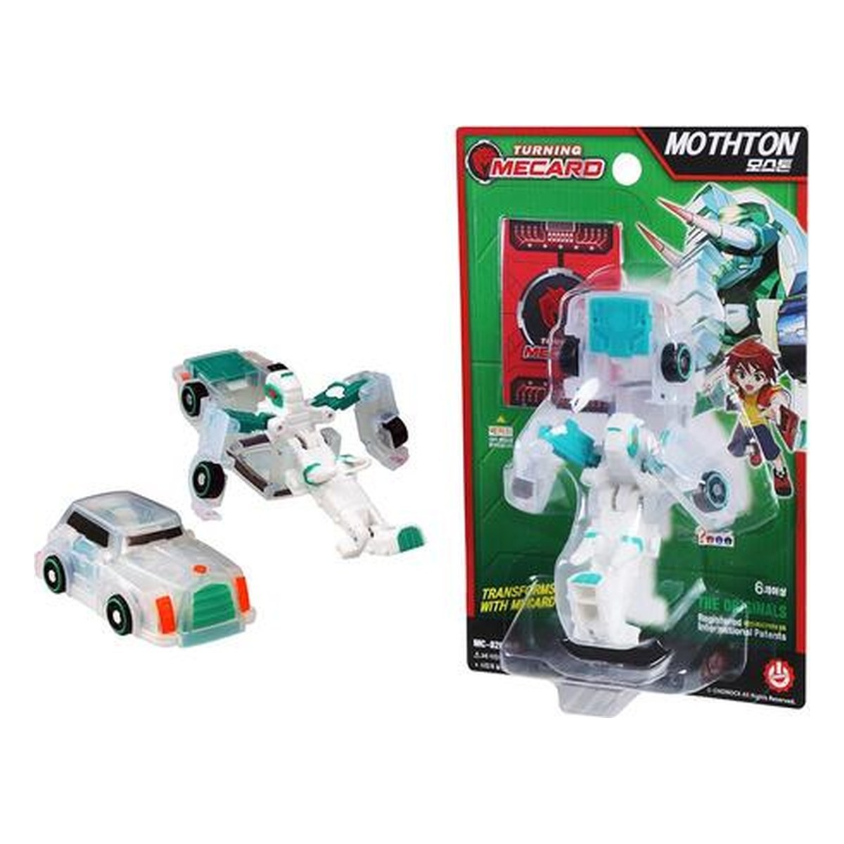 Turning Mecard Moston Compact Action Figure Sealed Korea Official Authentic New