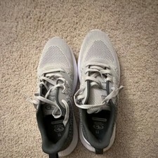 Charly Men's Athletic Sneakers Gray White Synthetic Lace Up Low