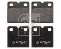 Febi Bilstein Bremsbelagsatz Scheibenfeststellbremse 116087 FüR XK Jaguar X150 2