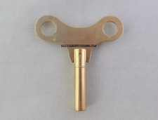 Clef clé papillon pour horloge pendule N° 10 =4,75 mm key clock Großuhrschlüssel