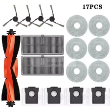 For Dreame L10s Pro Ultra X30 Pro Accessories Kit 17PCS Brush Filter Mop Bag Kit