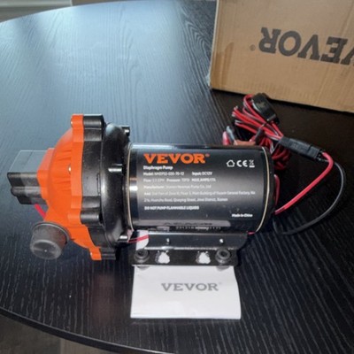 VEVOR NMDP52-G55-70-12 Electric Single Diaphragm Pump 5.5 GPM 70 PSI