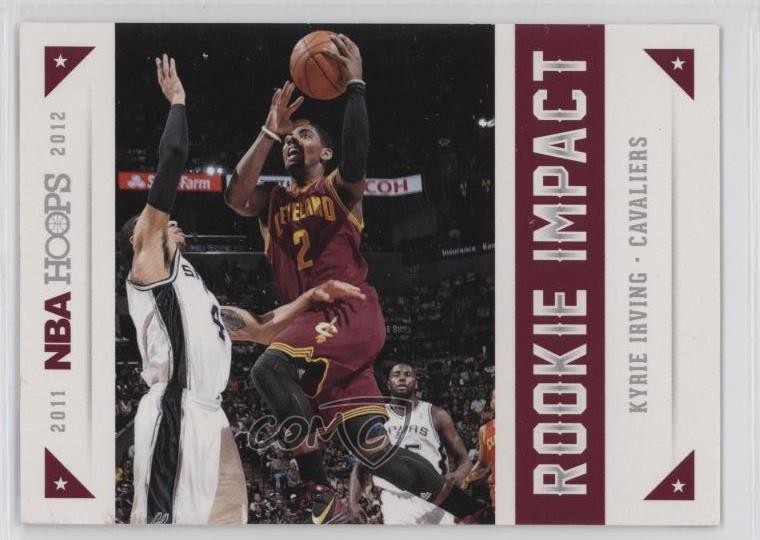 2012-13 NBA Hoops Rookie Impact Kyrie Irving #1 7n6