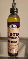 Difeel ~ BIOTIN PRO-GROWTH Hair Thickening Natural PREMIUM CONDITIONING  OIL