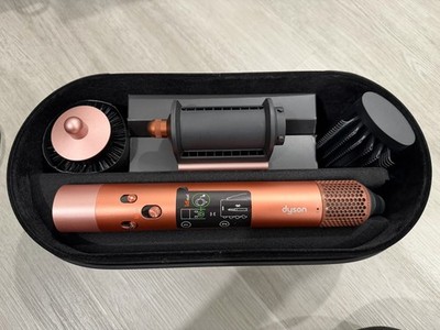 Dyson Airwrap i.d. Multi-Styler in Amber Silk NOB w/all attachments GENUINE