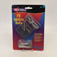 Vintage Sentrya FM Auto Scan Radio SC802 Sealed 