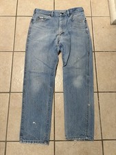 Lee Jeans 1980's/Early 90's Vintage 100 Cotton USA Made 32x30 W32 L29"