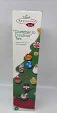 2004 Hallmark Keepsake Kids Count Down To Christmas Tree Advent Fabric SEE