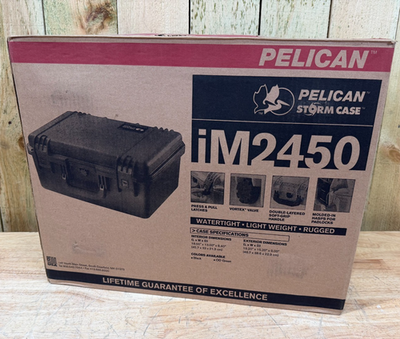 Pelican Storm IM2450 Waterproof Handheld Case W/ Pre Cut Foam