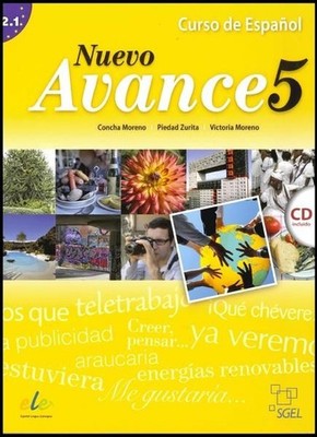 Nuevo avance 5. Libro del alumno (inkl. CD): Curso de español. Nivel B2.1 Moreno