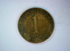 Austria 1959 1 Schilling Second Republic Schilling (Edelweiss type) Coin