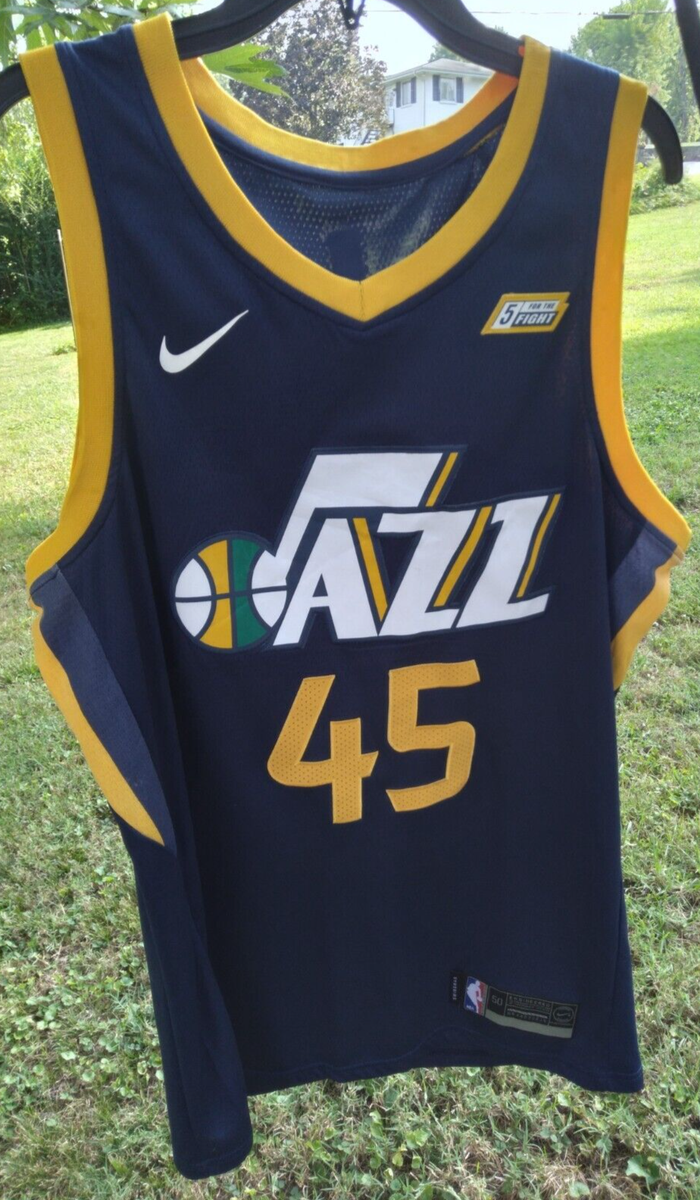 Utah Jazz Donovan Mitchell #45 Nike NBA Swingman Jersey Size 50 | eBay