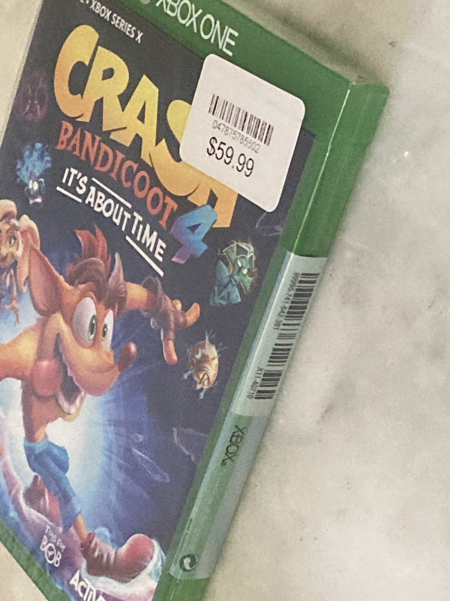 Crash Bandicoot 4: It's About Time Xbox One/Series X NEW SEALED