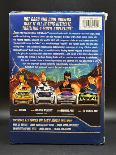 Hot Wheels AcceleRacers 4 Movie Set DVD Disc 2006 Used Untested - Bild 5 von 14