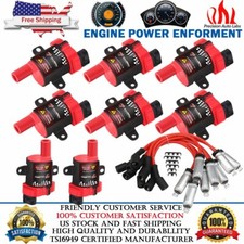 High Output Performance Ignition Coil Packs Plug Wires For Gm Lq4 Lq9 Ls1 Ls3