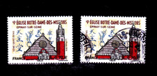 YT 5038 - NEUF** et OBL cachet rond  - année 2016 - NOTRE DAME DES MISSIONS
