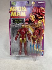 Hasbro Marvel Legends Retro Card Iron Man Model 20 6  Figure New Sealed