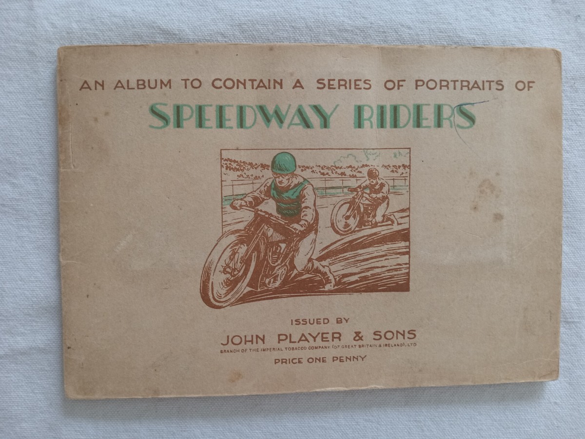 speedway tobacco products Vintage Motorcycle Tobacco Card SET Speedway Riders Imperial John Player  1937