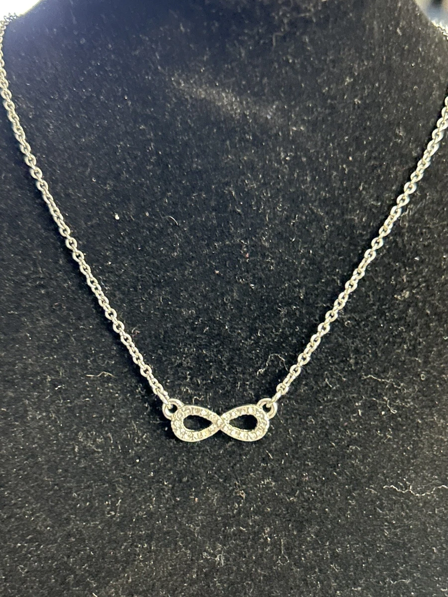 Guess infinity necklace sale