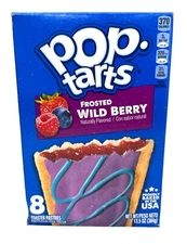 Kellogg's Pop Tarts Frosted Wild Berry Toaster Pastries 13.5 oz
