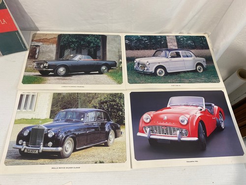 Raccolta stampe Vintage-il tempo-le auto che hanno fatto la storia 16 pz 35-25 - Picture 4 of 6
