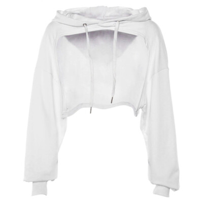 トップス SETUPEXE  LACE BUTTON HOODIE TOP / WHITE SETUPEXE LACE BUTTON HOODIE TOP WHITE