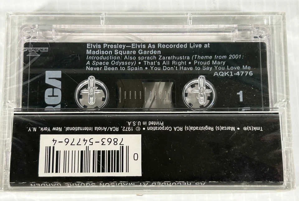 Elvis Presley - As Recorded At Madison Square Garden CASSETTE Sealed - Image 2 of 4