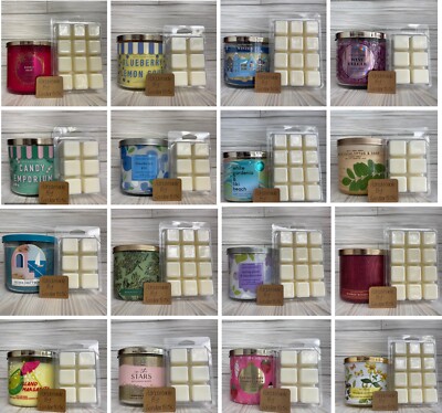 Bath & Body Works Wax Melts Tarts For Wax Warmer 2oz OR 5oz Clamshell You Pick