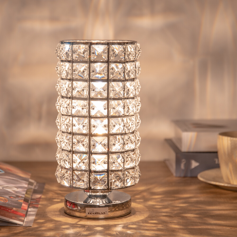 zeefo crystal table lamp