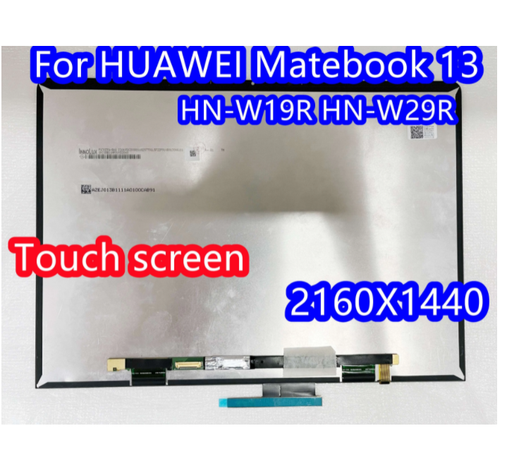 For Huawei MateBook 13 wrtb-WFH9L WRTB-WFE9L Lcd touch screen