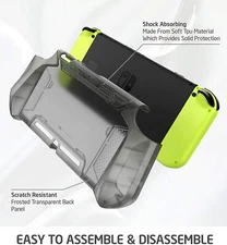 Mumba For Nintendo Switch Console Joy-Con Grip Case TPU Shockproof Cover US