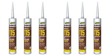Everbuild Everflex 115 General Purpose Building Mastic White 285ml  x 6