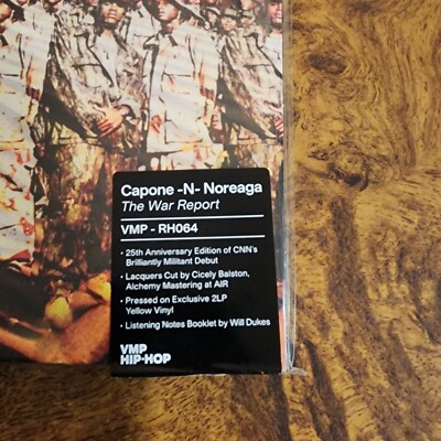 CAPONE-N-NOREAGA – THE WAR REPORT - VMP- 25TH ANNIVERSARY YELLOW
