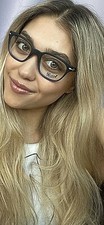 Persol 3093-V 9000 Black 50mm Men's Women's Eyeglasses Frame Italy .