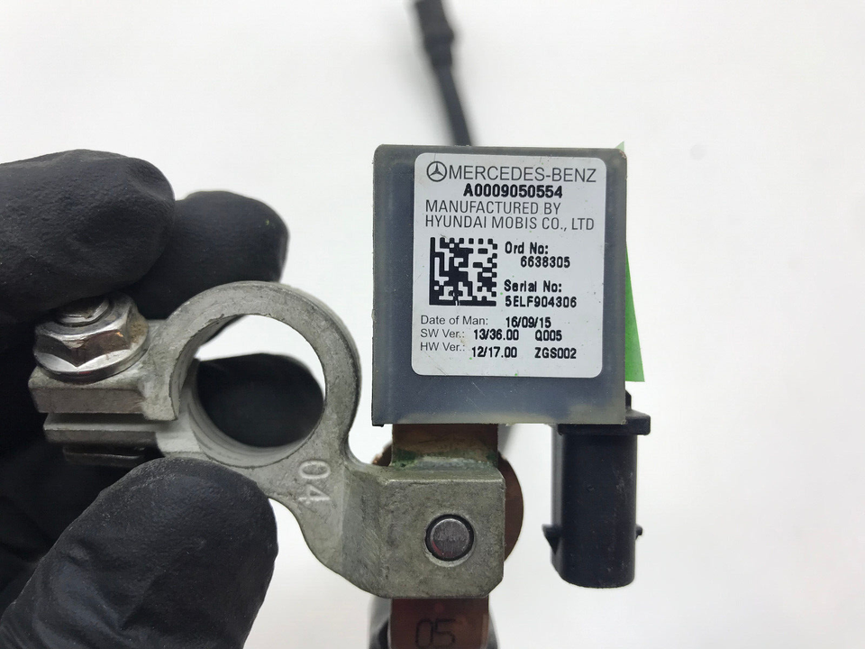MERCEDES CCLASS W205 NEGATIVE BATTERY TERMINAL CABLE OEM A0009050554