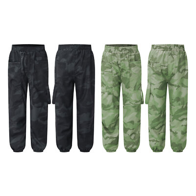 Kids Boys Trousers Spring Pants Hiking Sweatpants Hip Hop Streetwear Fashion