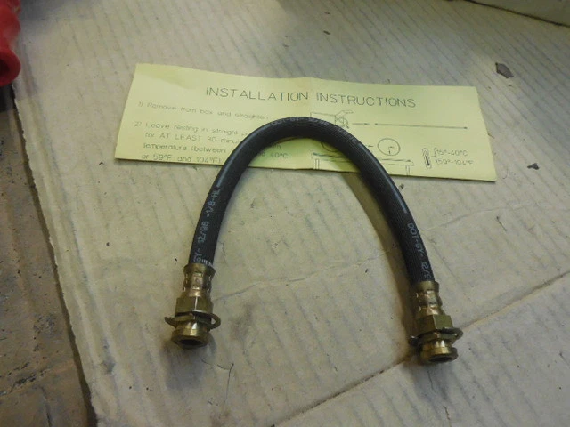 Manguera de freno trasero 84-90 para Ford Escort 31-105018 Foto 2 de 3