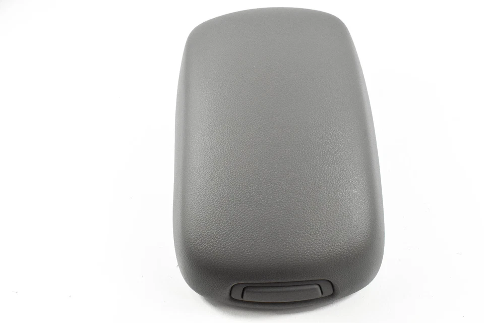 Conjunto de tapa reposabrazos de cuero gris consola central Kia Optima 2006-2008 OEM Foto 3 de 4