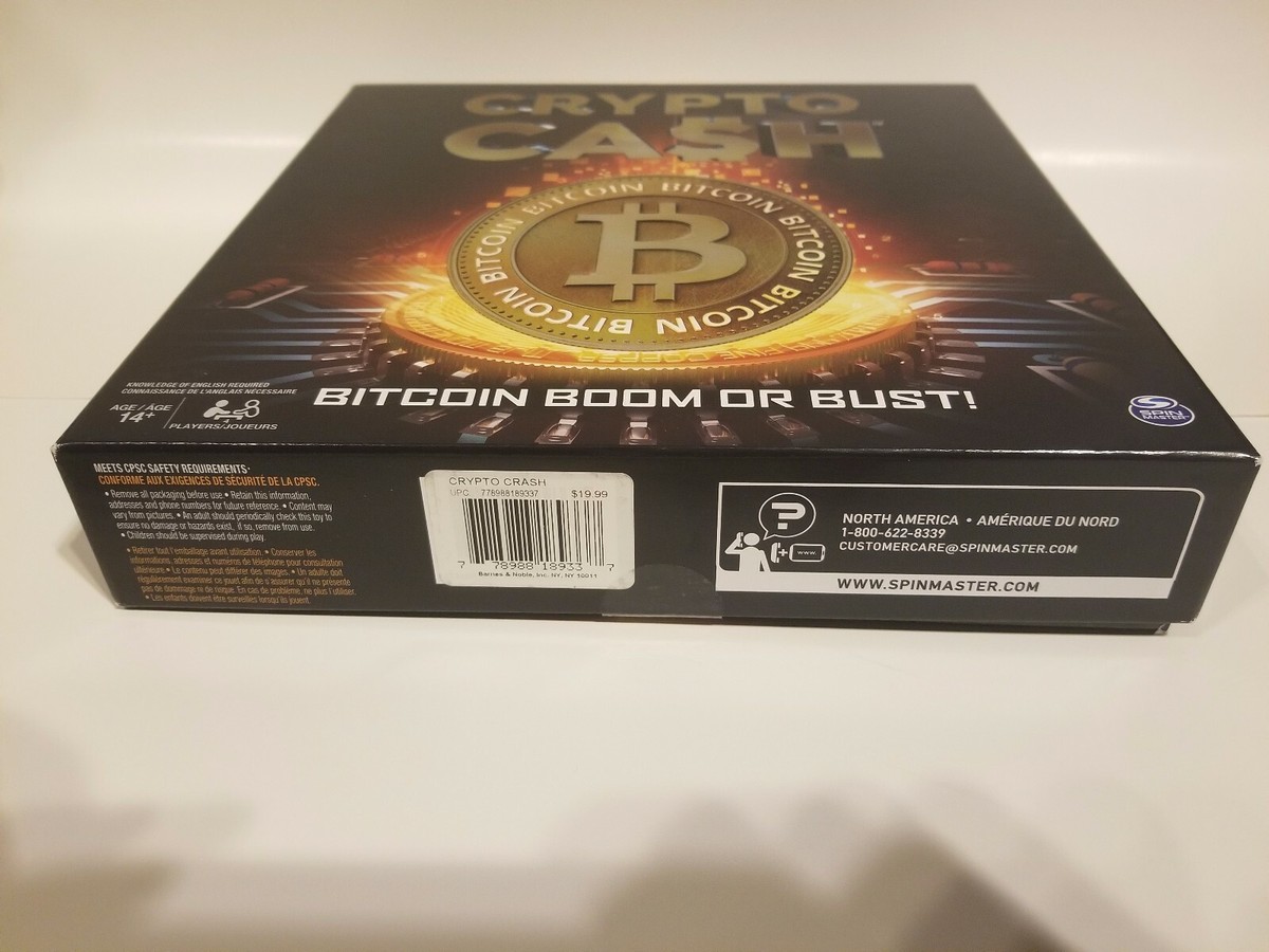 Crypto Cash Game Betting Board Game Teens Adults Currency BTC ETH XRP NEW