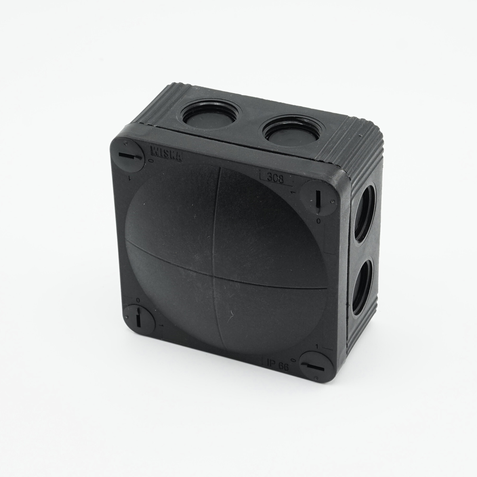 WISKA COMBI 308/5/S Gehäuse IP66 Abzweigdose 51mm 85mm 85mm PP schwarz (5 Stück WISKA COMBI 308/5/S Gehäuse IP66 Abzweigdose 51mm 85mm 85mm PP schwarz (5 Stück