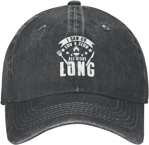 I Can Go Low and Slow All Night Long Baseball Cap Dad Hat Adjustable Unisex