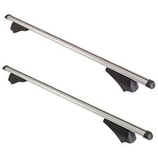 Summit Alu Roof Bars fits Vauxhall Astra J 2010-2015 Estate 5D w Flush Rails