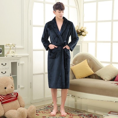 mens teddy bear dressing gown