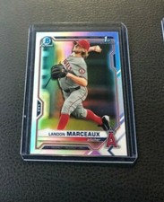 Landon Marceaux 2021 Bowman Chrome Refractor 