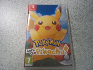 Pokemon Vamos A Ir Pikachu Nintendo Switch Caja De Arte Y