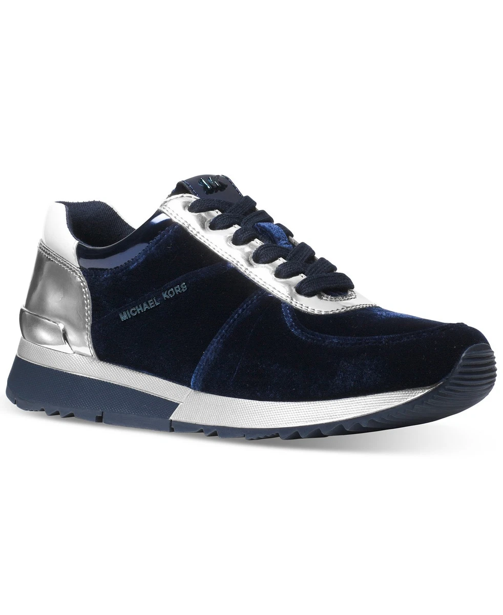 Michael kors velvet sneakers cheap