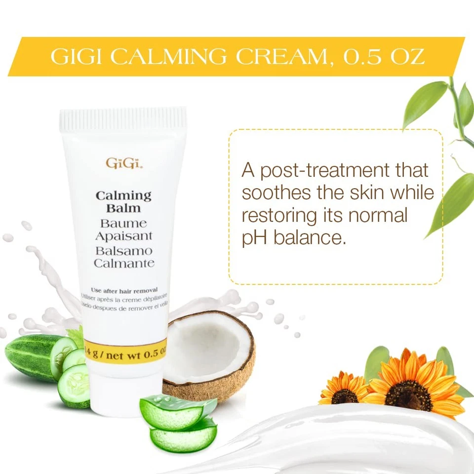 Crema Depilatoria GiGi con Bálsamo Calmante para Bikini y Piernas 1 Onza Foto 3 de 4