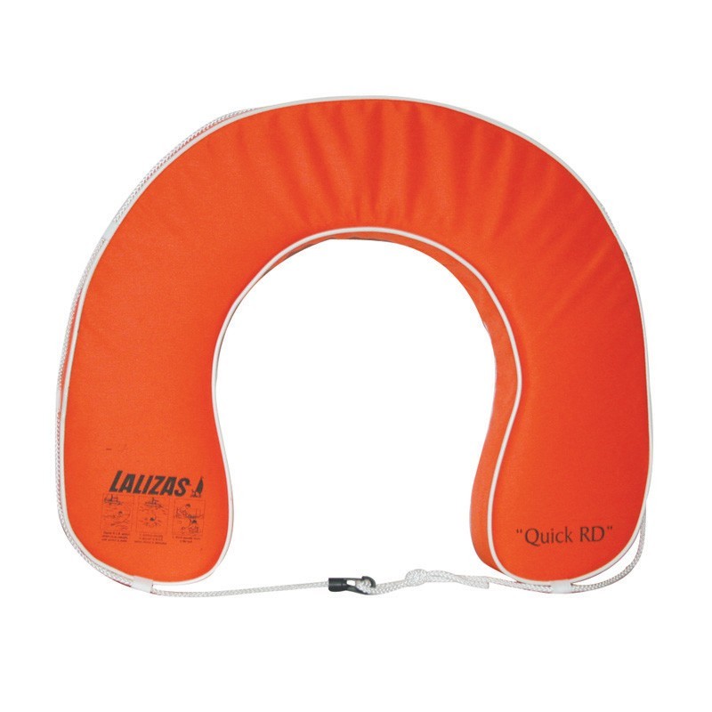 HORSESHOE ORANGE LIFEBUOY 142N MAN OVERBOARD BOAT SAFETY RING LALIZAS 70164