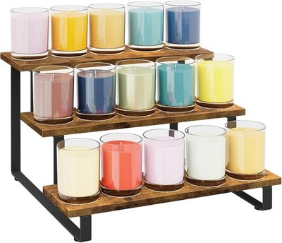 Chic 3 Tier Tabletop Display Shelf - Perfect for Enhancing Product Visibility