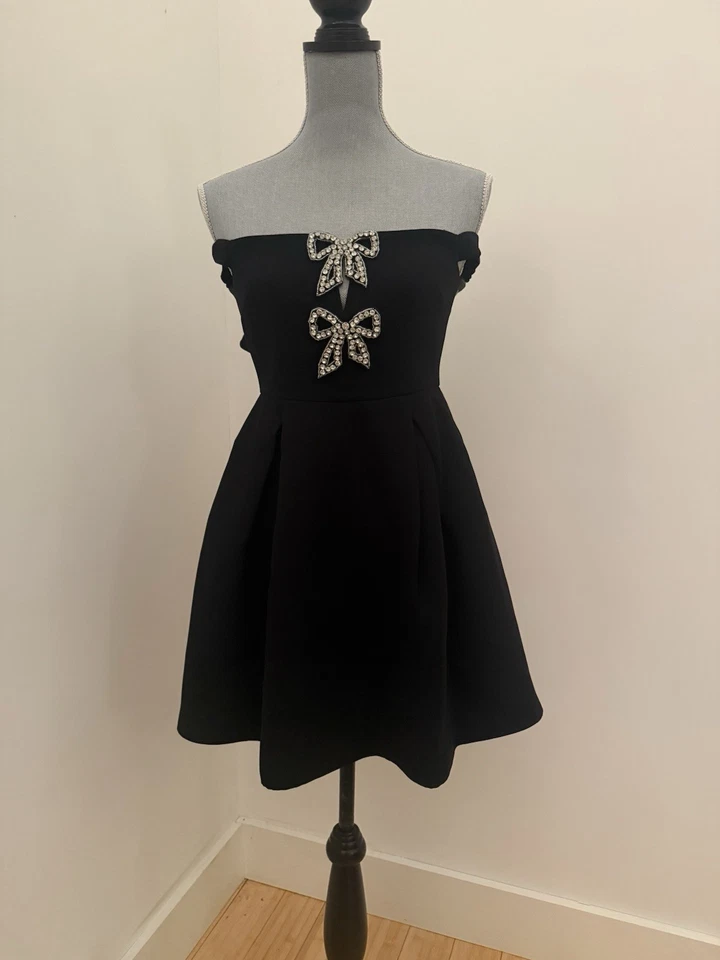 Mini vestido autorretrato para mujer, talla 0 Foto 2 de 4